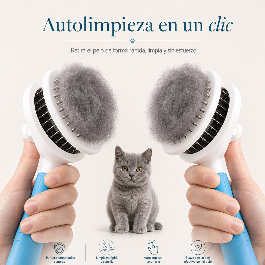 Cepillo para gatos y perros