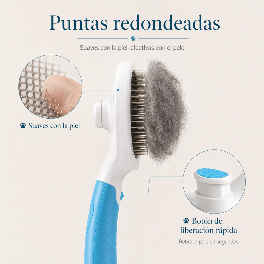 Cepillo para gatos y perros