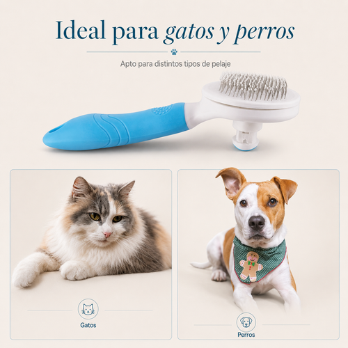 Cepillo para gatos y perros